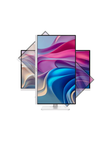 LCD Monitor, MSI, MODERN MD272UPHW, 27", Business/4K, Matte, Panel IPS, 3840x2160, 16:9, 60Hz, 4 ms, Speakers, Colour White, MO