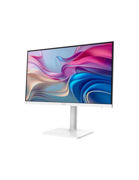 LCD Monitor, MSI, MODERN MD272UPHW, 27", Business/4K, Matte, Panel IPS, 3840x2160, 16:9, 60Hz, 4 ms, Speakers, Colour White, MO