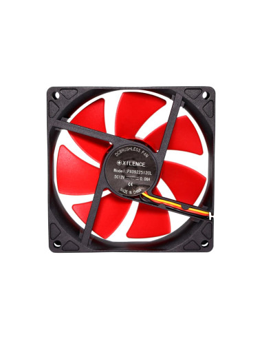 CASE FAN 92MM REDWING 3PIN+4P/12V XF038 XILENCE