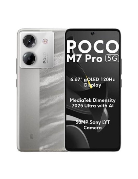 MOBILE PHONE POCO M7 PRO/8/256GB SILVER MZB0IHFEU POCO MOBILE PHONE POCO M7 PRO/8/256GB SILVER MZB0IHFEU POCO