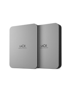 External HDD, LACIE, Mobile Drive Secure, STLR4000400, 4TB, USB-C, USB 3.2, Colour Space Gray, STLR4000400