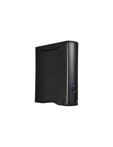 External HDD, TRANSCEND, StoreJet, 8TB, USB 3.1, Drives 1, Black, TS8TSJ35T3