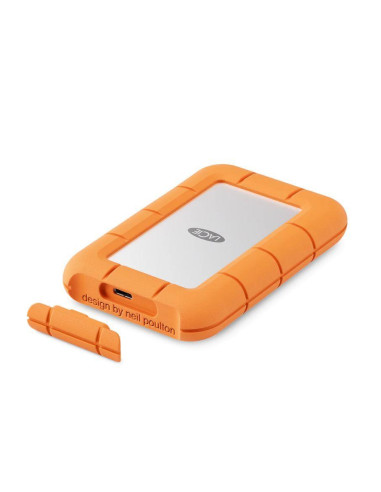 External SSD, LACIE, 4TB, USB-C, Write speed 2000 MBytes/sec, Read speed 2000 MBytes/sec, STMF4000400