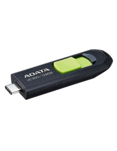 MEMORY DRIVE FLASH USB-C 128GB/ACHO-UC300-128G-RBK/GN ADATA