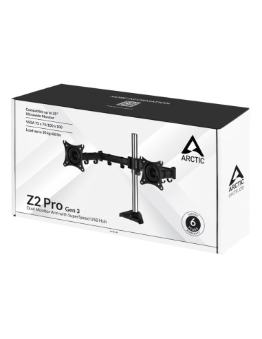 MONITOR ACC ARM Z2 PRO GEN 3/DUAL AEMNT00050A ARCTIC