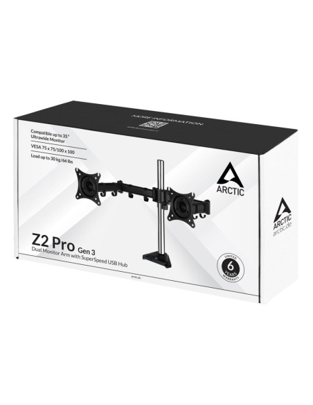 MONITOR ACC ARM Z2 PRO GEN 3/DUAL AEMNT00050A ARCTIC