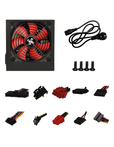 Power Supply, XILENCE, 450 Watts, Peak Power 600 Watts, PFC Active, XN044