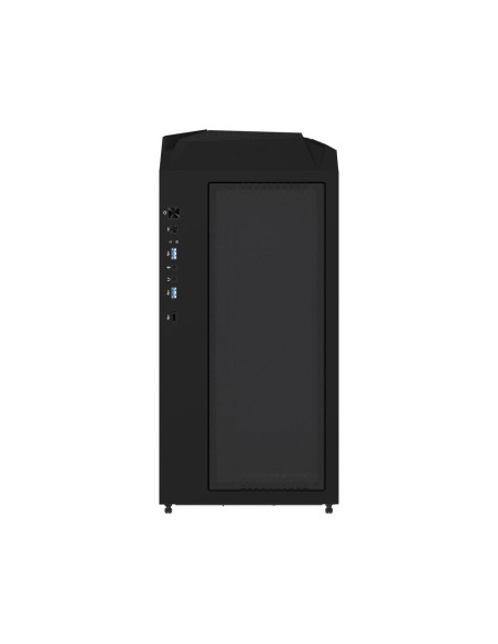 Case, GIGABYTE, C301G V2 BLACK, MidiTower, Case product features Transparent panel, Not included, ATX, EATX, MicroATX, MiniITX,