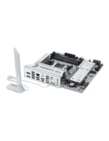 Mainboard, ASUS, AMD B850, SAM5, Micro-ATX, Memory DDR5, Memory slots 4, GAMINGB850M-PLUSWIFI7W