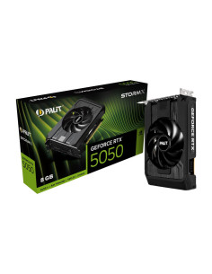 Graphics Card, PALIT, NVIDIA GeForce RTX 5050, 8 GB, GDDR6, 128 bit, PCIE 5.0 16x, Single Slot Fansink, NE65050019P1-GB2070F