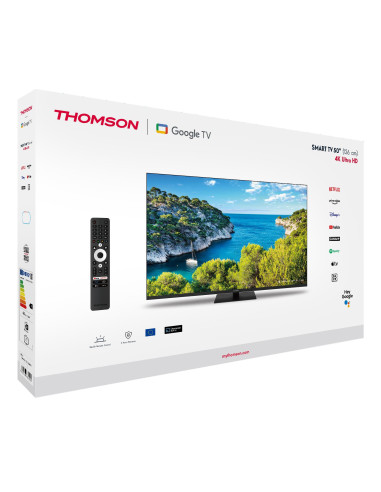 TV Set, THOMSON, 43 ", 4K Ultra HD, 3840 x 2160 pixels, Flat, 16:9, LCD, 43UG5C14