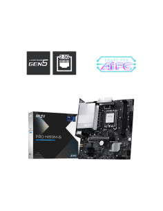 Mainboard, MSI, Intel H810, LGA1851, Micro-ATX, Memory DDR5, Memory slots 2, PROH810M-B
