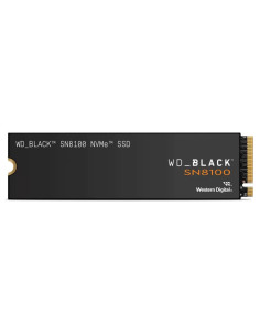SSD, WESTERN DIGITAL, Black SN8100, 2TB, M.2, PCIe Gen5, NVMe, 3D TLC, Write speed 14000 MBytes/sec, Read speed 14900 MBytes/se