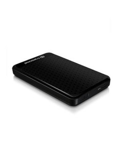 External HDD, TRANSCEND, StoreJet, 1TB, USB 3.0, Colour Black, TS1TSJ25A3K