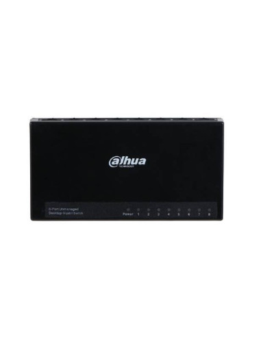 Switch, DAHUA, PFS3008-8GT-L-V2, Type L2, DH-PFS3008-8GT-L-V2