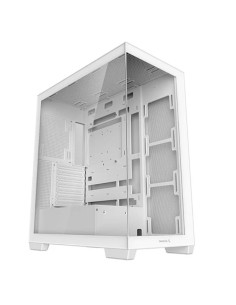 Case, DEEPCOOL, CG580 WH, MidiTower, Case product features Rackmountable/Accessory/Transparent panel, Not included, MicroATX, M