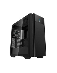 Case, DEEPCOOL, CH510 MESH DIGITAL, MiniTower, Case product features Transparent panel, Not included, Colour Black, R-CH510-BKN