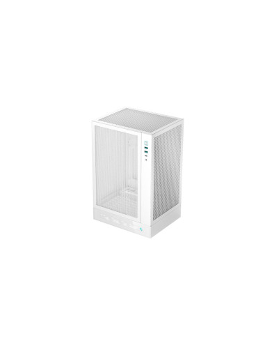 Case, DEEPCOOL, CH170 DIGITAL WH, MiniTower, Not included, MiniITX, Colour White, R-CH170-WHNPI0D-G-1