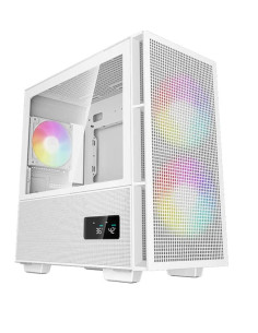 Case, DEEPCOOL, CH360 DIGITAL WH, MiniTower, Not included, MicroATX, MiniITX, Colour White, CH360DIGITALWH