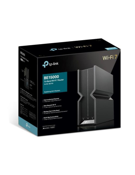 Wireless Router, TP-LINK, Wireless Router, 1500 Mbps, Mesh, Number of antennas 6, ARCHERBE700 Wireless Router, TP-LINK, Wireless Router, 1500 Mbps, Mesh, Number of antennas 6, ARCHERBE700