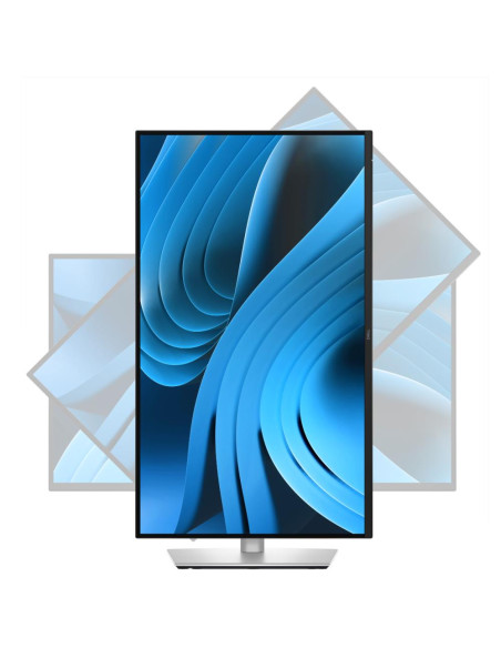 LCD Monitor, DELL, P2725QE, 27", Business/4K, Swivel, Pivot, Height adjustable, Tilt, Matte, Panel IPS, 3840x2160, 16:9, 100Hz,