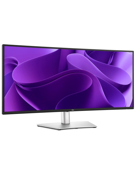 LCD Monitor, DELL, P3425WE, 34.1", Business/Curved/21 : 9, Swivel, Height adjustable, Tilt, Matte, Panel IPS, 3440x1440, 21:9, 