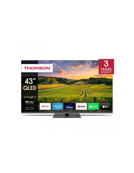 THOMSON 43 QLED UHD GOOGLE SMART TV