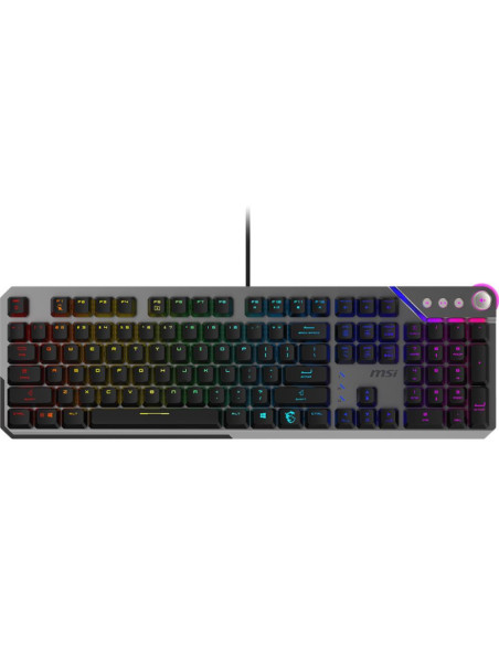 KEYBOARD GAMING BLACK US/STRIKE 600 SILENT MSI KEYBOARD GAMING BLACK US/STRIKE 600 SILENT MSI