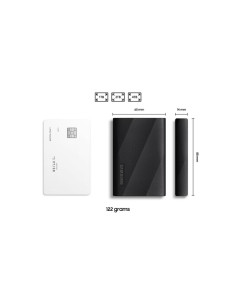 External SSD, SAMSUNG, T9, 2TB, USB 3.2, Write speed 1950 MBytes/sec, Read speed 2000 MBytes/sec, MU-PG2T0B/EU