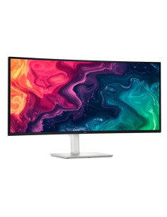 LCD Monitor, DELL, S3425DW, 34", Curved/21 : 9, Height adjustable, Tilt, Matte, Panel VA, 3440x1440, 21:9, 120 Hz, 1 ms, Speake