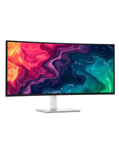 LCD Monitor, DELL, S3425DW, 34", Curved/21 : 9, Height adjustable, Tilt, Matte, Panel VA, 3440x1440, 21:9, 120 Hz, 1 ms, Speake