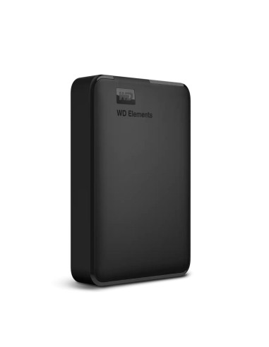 External HDD, WESTERN DIGITAL, Elements Portable, 4TB, USB 3.0, Colour Black, WDBU6Y0040BBK-WESN