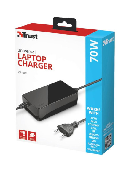 NB ACC AC ADAPTER 70W PRIMO/BLACK 22141 TRUST NB ACC AC ADAPTER 70W PRIMO/BLACK 22141 TRUST