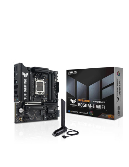 Mainboard, ASUS, AMD B850, SAM5, Micro-ATX, Memory DDR5, Memory slots 4, 1xPCI-Express 4.0 1x, 1xPCI-Express 4.0 16x, 1xPCI-Exp