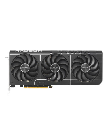 Graphics Card, ASUS, AMD Radeon RX 9070, 16 GB, GDDR6, 256 bit, PCIE 5.0 16x, Triple slot Fansink, 1xHDMI, 3xDisplayPort, PRIME