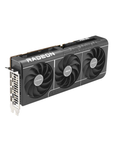 Graphics Card, ASUS, AMD Radeon RX 9070, 16 GB, GDDR6, 256 bit, PCIE 5.0 16x, Triple slot Fansink, 1xHDMI, 3xDisplayPort, PRIME