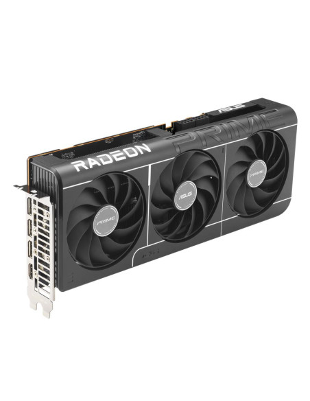 Graphics Card, ASUS, AMD Radeon RX 9070, 16 GB, GDDR6, 256 bit, PCIE 5.0 16x, Triple slot Fansink, 1xHDMI, 3xDisplayPort, PRIME