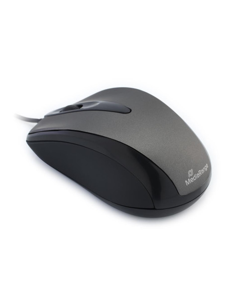 MOUSE USB OPTICAL BLACK/GREY/MROS201 MEDIARANGE MOUSE USB OPTICAL BLACK/GREY/MROS201 MEDIARANGE
