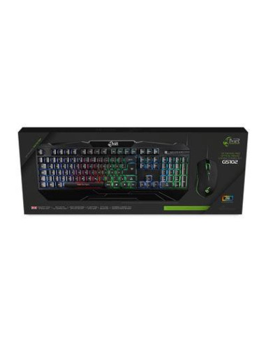 KEYBOARD+ MOUSE GS102 BLACK/MRGS102-UK MEDIARANGE