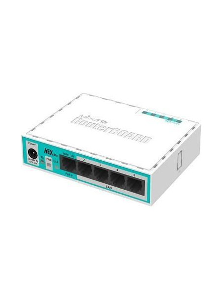 NET ROUTER 10/100M 5PORT/HEX LITE RB750R2 MIKROTIK