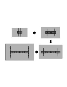TV SET ACC WALL MOUNT/WL30S-950BL19 NEOMOUNTS