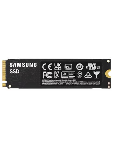 SSD, SAMSUNG, 990 EVO Plus, 4TB, M.2, PCIe Gen5, NVMe, TLC, Write speed 6300 MBytes/sec, Read speed 7250 MBytes/sec, 2.38mm, TB