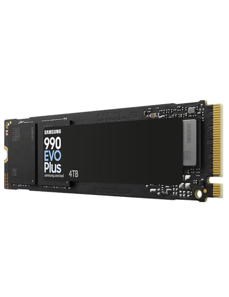SSD, SAMSUNG, 990 EVO Plus, 4TB, M.2, PCIe Gen5, NVMe, TLC, Write speed 6300 MBytes/sec, Read speed 7250 MBytes/sec, 2.38mm, TB SSD, SAMSUNG, 990 EVO Plus, 4TB, M.2, PCIe Gen5, NVMe, TLC, Write speed 6300 MBytes/sec, Read speed 7250 MBytes/sec, 2.38mm, TB