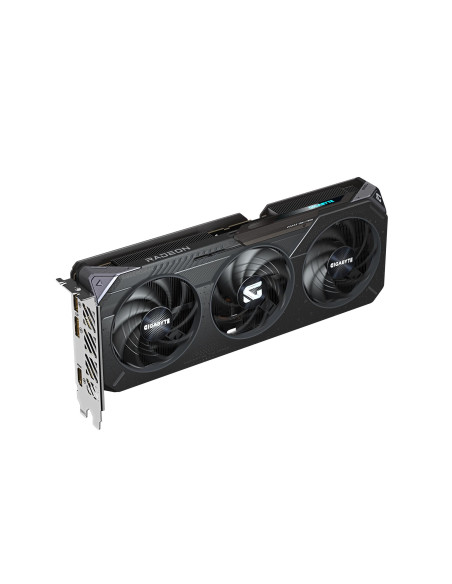Graphics Card, GIGABYTE, AMD Radeon RX 9060 XT, 8 GB, GDDR6, 128 bit, PCIE 5.0 16x, Triple slot Fansink, GV-R9060XTGAMING-8GD1.