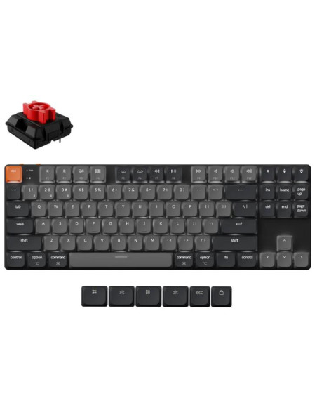 KEYBOARD WRL K1/BLACK K1X-A1 KEYCHRON KEYBOARD WRL K1/BLACK K1X-A1 KEYCHRON