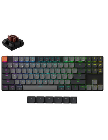 KEYBOARD WRL K1 RGB/BLACK K1X-H3 KEYCHRON