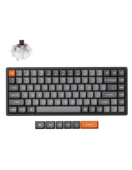 KEYBOARD WRL K2 MAX RGB/BLACK K2M-J3 KEYCHRON KEYBOARD WRL K2 MAX RGB/BLACK K2M-J3 KEYCHRON