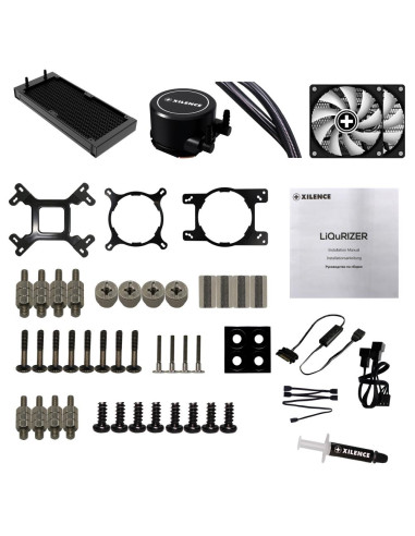 CPU COOLER MULTI SOCKET/LQ240.ARGB XC977 XILENCE