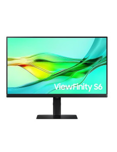 LCD Monitor, SAMSUNG, LS24D600UAUXEN, 24", Panel IPS, 2560x1440, 16:9, 100Hz, 5 ms, Colour Black, LS24D600UAUXEN