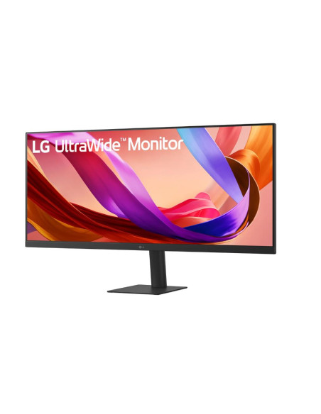 LCD Monitor, LG, 34 ", 2560 x 1080 pixels, WFHD, Native aspect ratio 21:9, LED, Flat, 34U511A-B